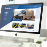 Prezentačná stránka pre priemyselnú firmu.